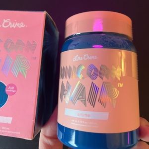 🦄💙Lime Crime Unicorn semi-permanent Hair dye in Anime Blue